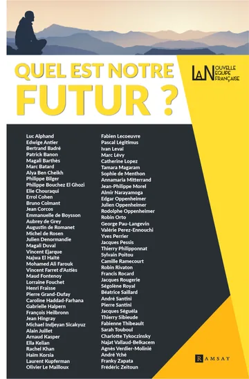Couverture du livre « La NEF n°1 : Quel est notre futur ? »
