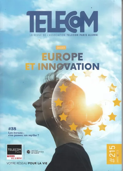 Couverture du numéro 215 de la revue TELECOM Paris Alumni