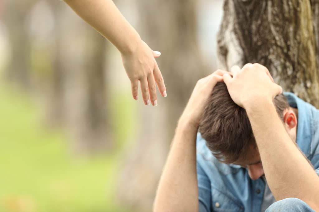L'accompagnement d'une personne anxieuse