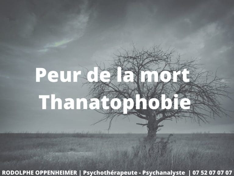 Peur de la mort - Thanatophobie