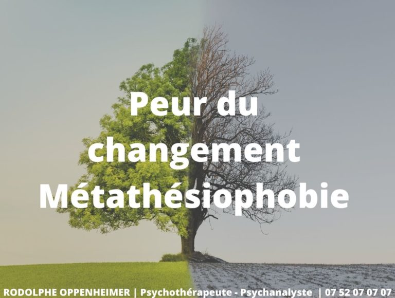Read more about the article Peur du changement – Métathésiophobie