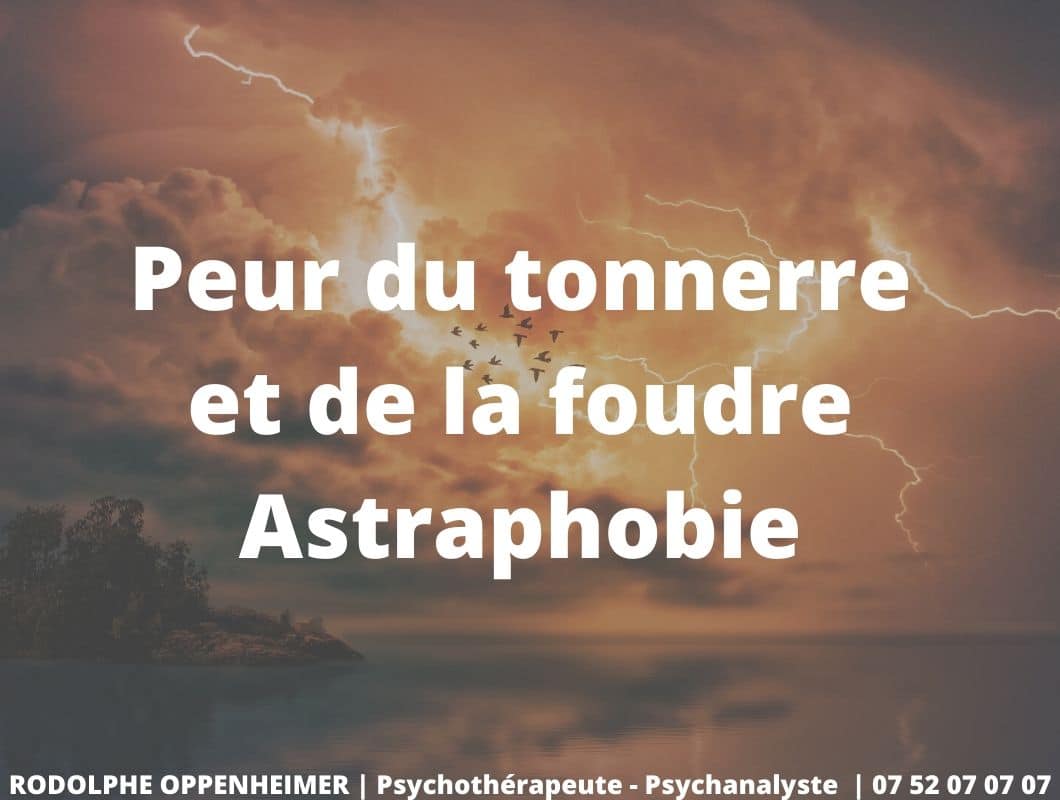 You are currently viewing Peur du tonnerre et de la foudre – Astraphobie