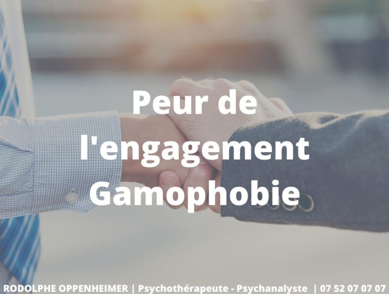Read more about the article Peur de l’engagement – Gamophobie