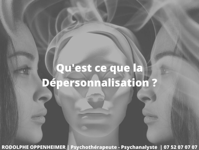 Qu'est ce que la Dépersonnalisation ?