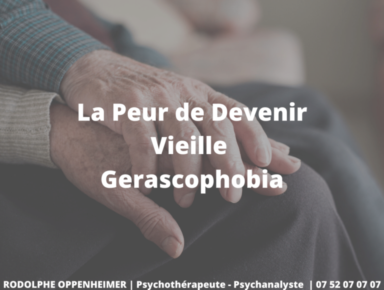 Read more about the article La peur de vieillir – Gerascophobia
