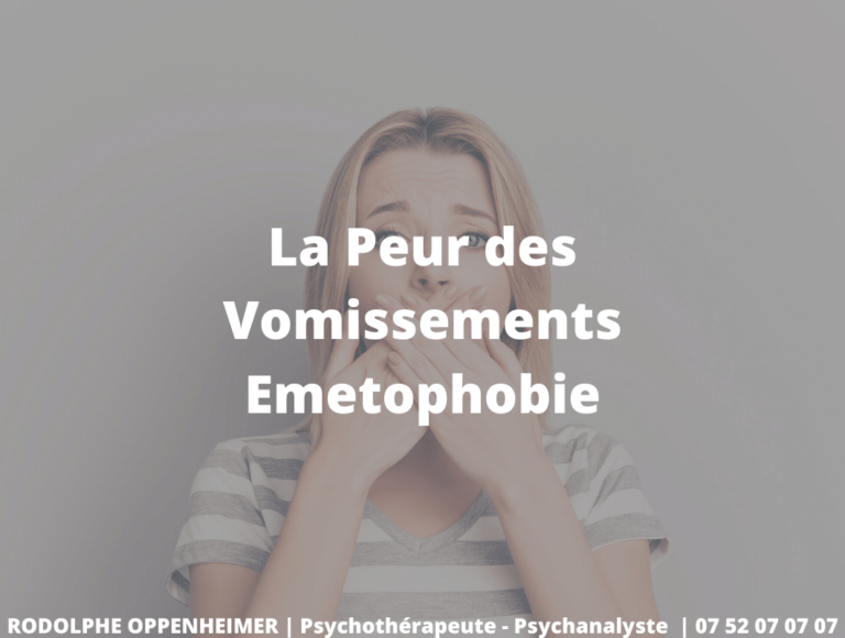 Read more about the article La peur des vomissements – Émétophobie