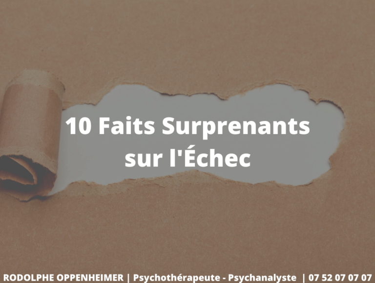 Read more about the article Dix faits surprenants sur l’échec