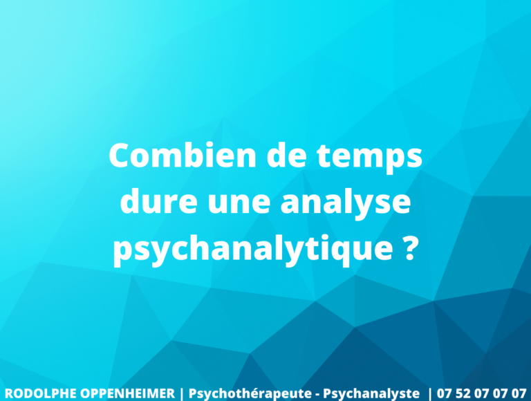 Read more about the article Combien de temps dure une analyse psychanalytique ?