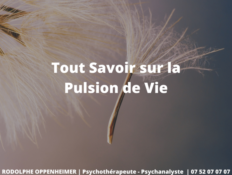 Read more about the article Tout savoir sur la pulsion de vie