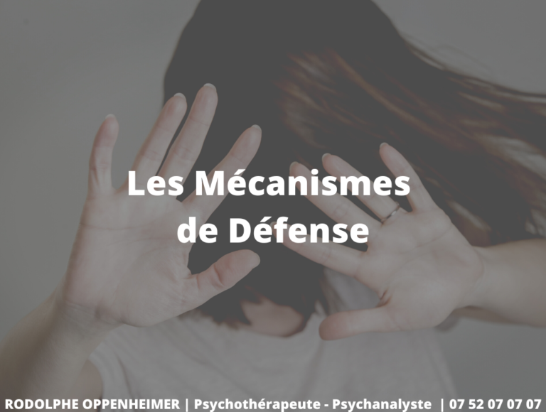 Read more about the article Les mécanismes de défense