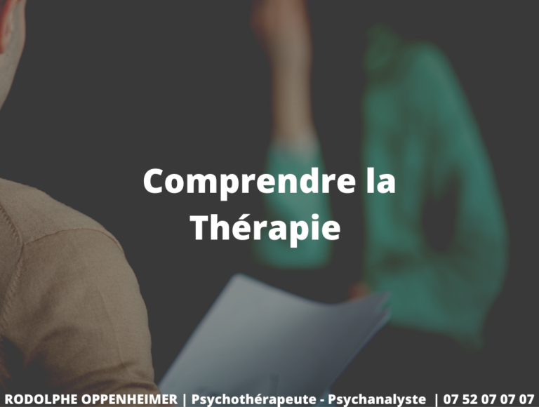Comprendre la thérapie