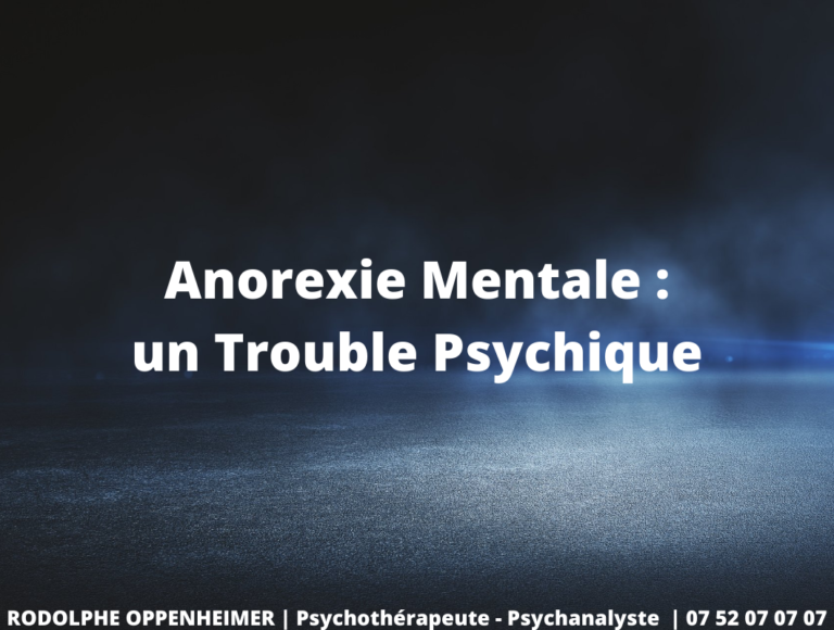 Read more about the article Anorexie Mentale : un Trouble Psychique