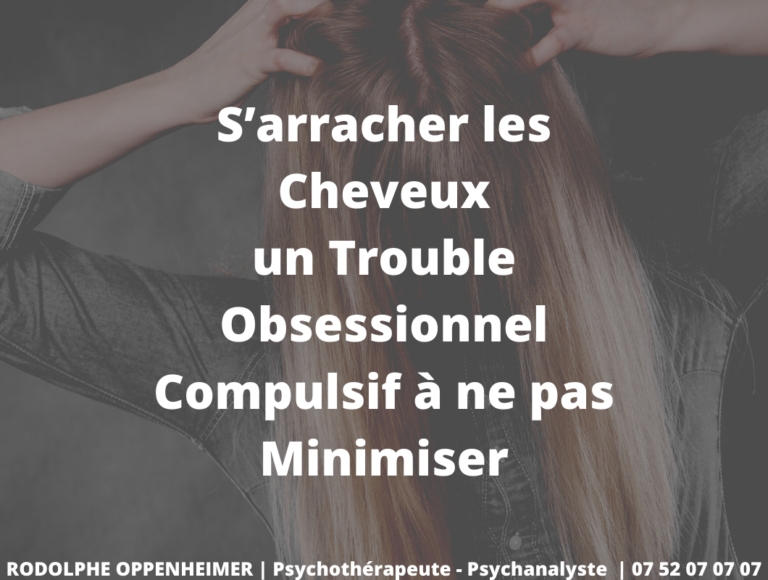 Read more about the article S’arracher les Cheveux, un Trouble Obsessionnel Compulsif à ne pas Minimiser