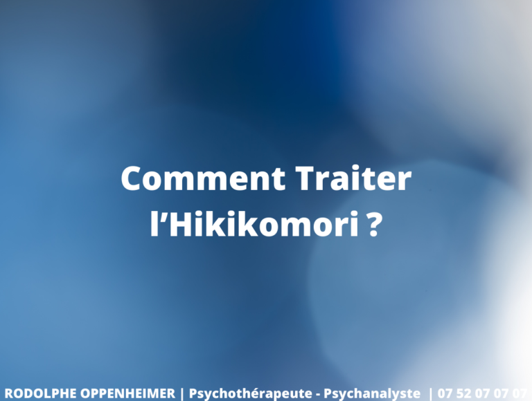 Read more about the article Comment Traiter l’Hikikomori ?