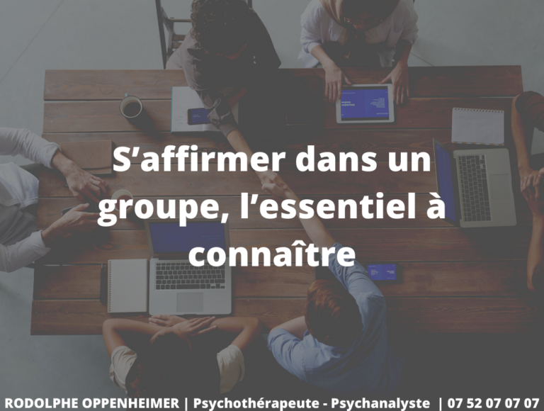 S’affirmer dans un groupe, l’essentiel à connaître