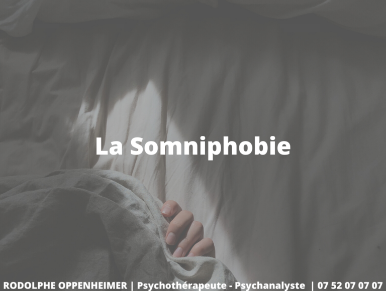 anxiete sommeil somniphobie