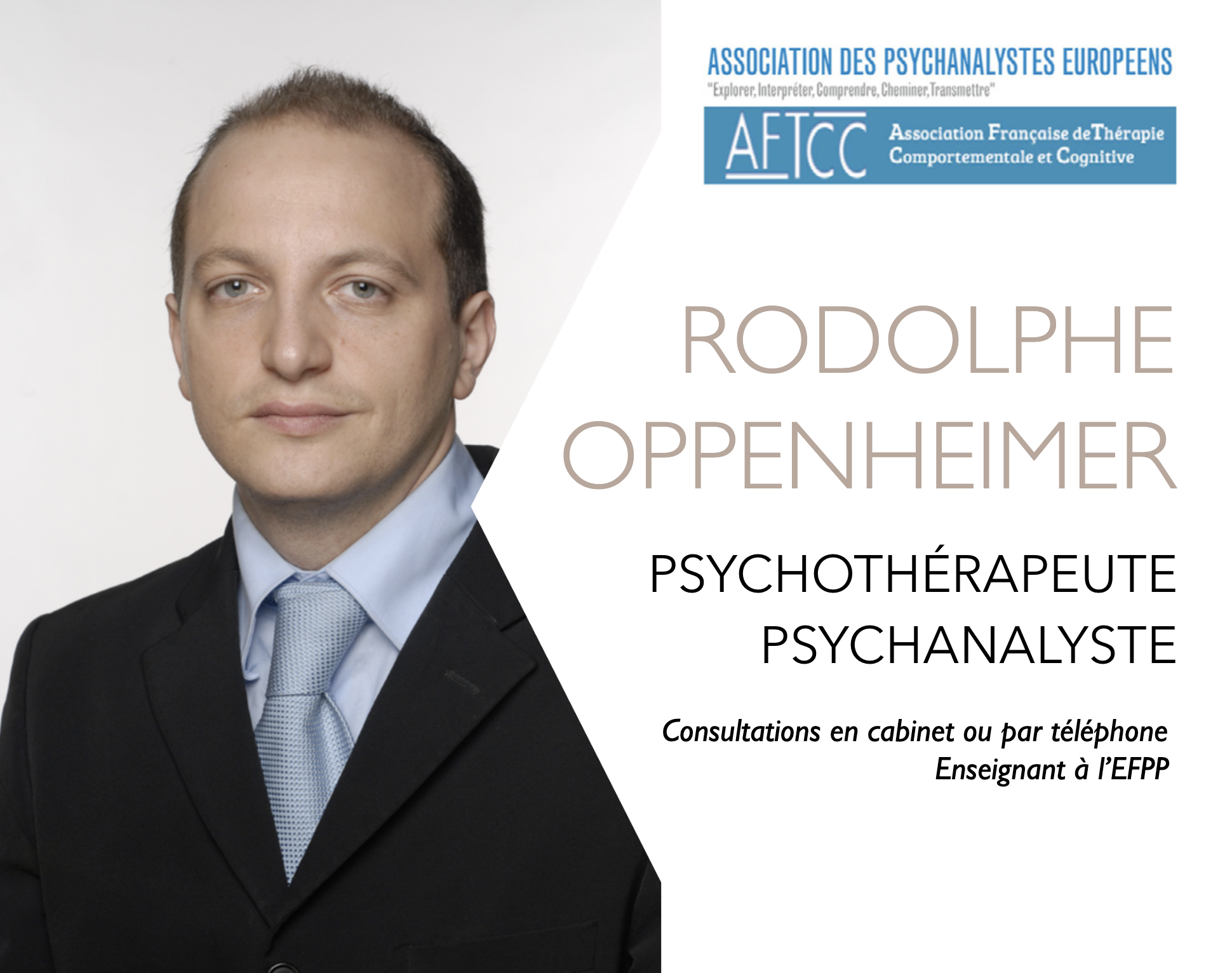 rodolphe oppenheimer psychotherapeute psychanalyste à paris