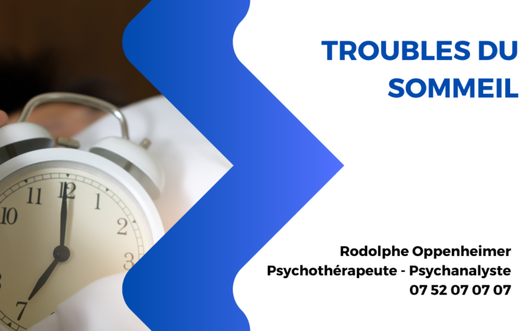 troubles du sommeil