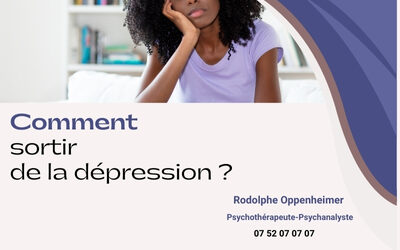 Comment sortir de la dépression ?