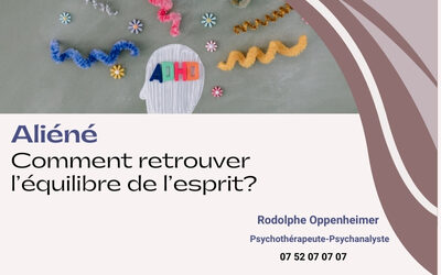 Aliéné : comment retrouver l’équilibre de l’esprit ?