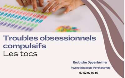 Troubles obsessionnels compulsifs : les TOC