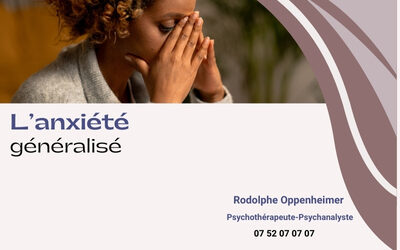 L’anxiété généralisée