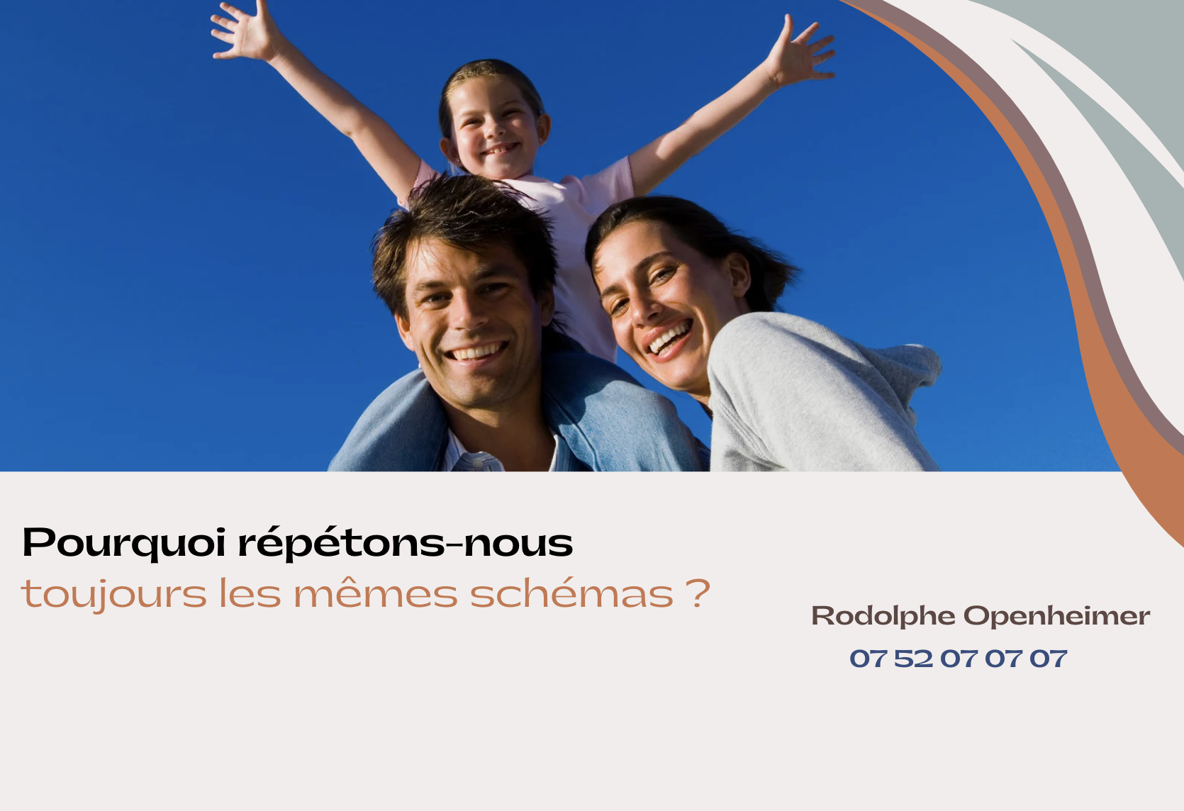 Pourquoi répétons-nous toujours les mêmes schémas ?