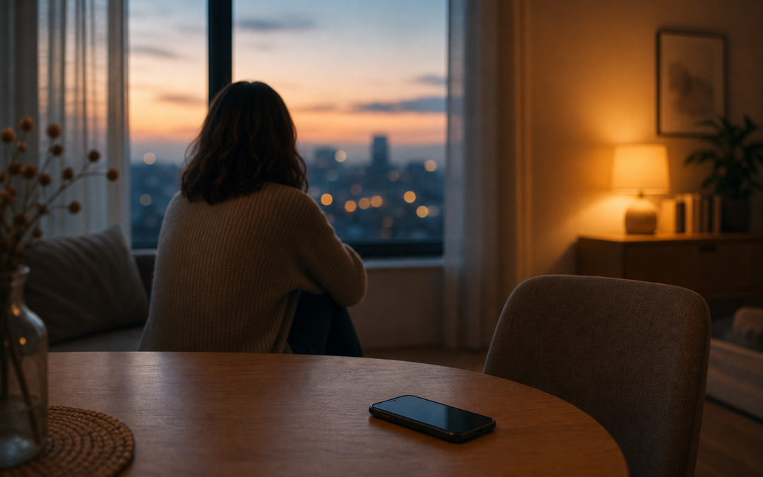 Image illustrant l'athazagoraphobie, la peur d'?tre oubli? et l'attente anxieuse d'un contact