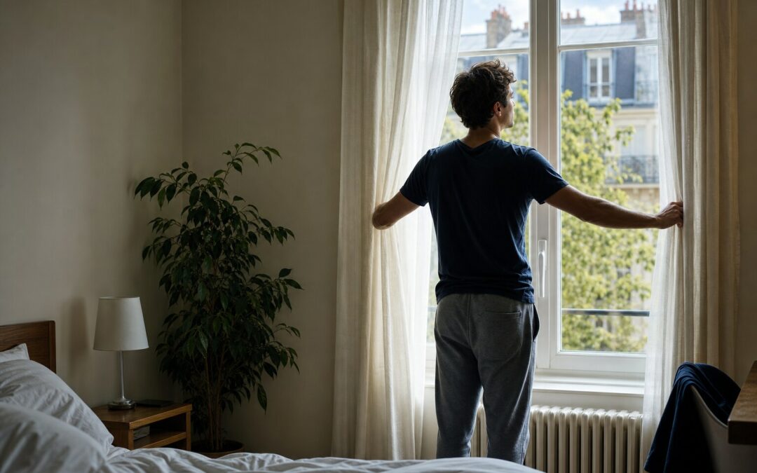Scène humaine illustrant : Dépression : Comment sortir de la dépression et retrouver progressivement le goût de vivre