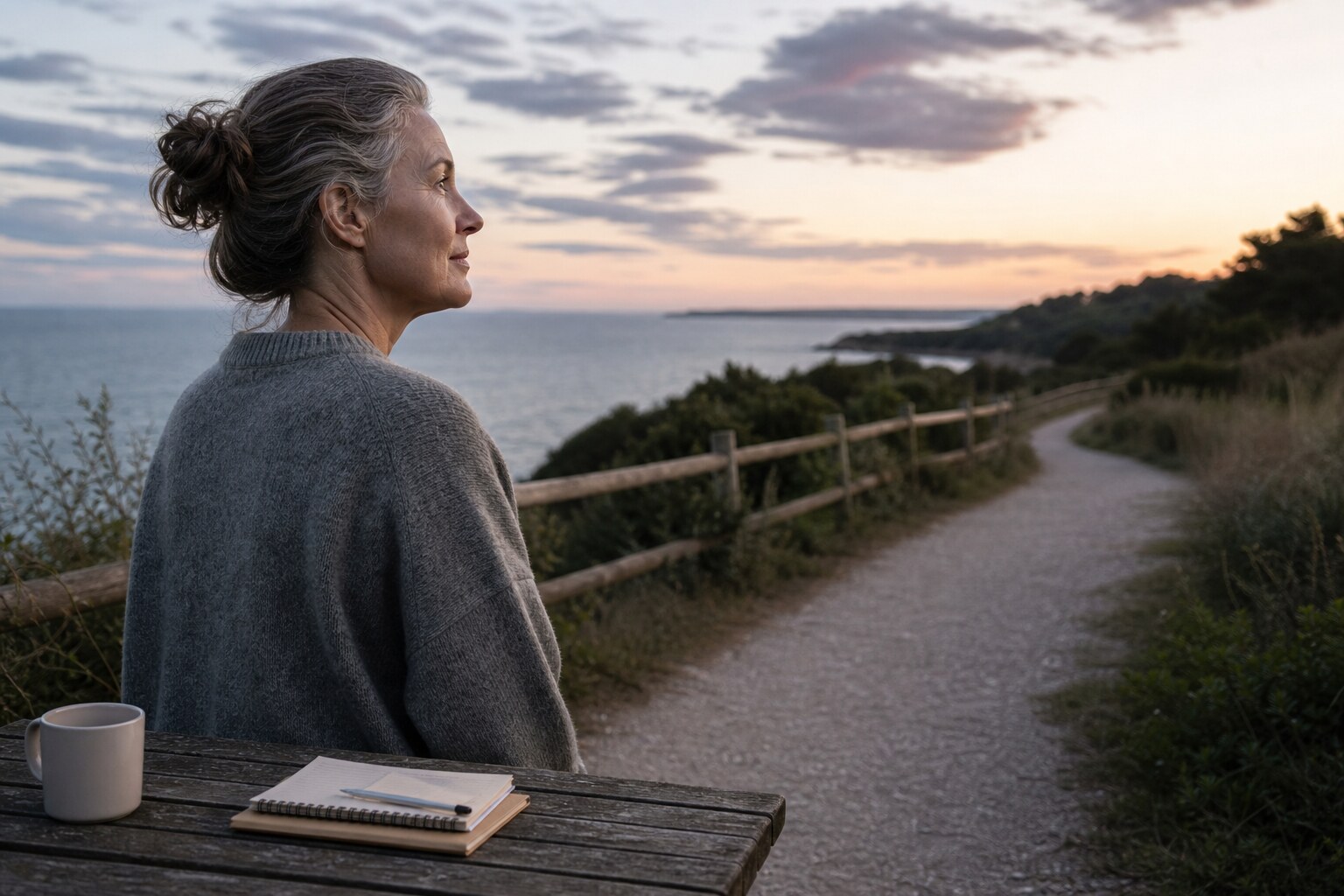 Scène humaine illustrant : Pourquoi je n'arrive pas à arrêter de ruminer ? Comprendre les ruminations anxieuses et retrouver un esprit plus libre