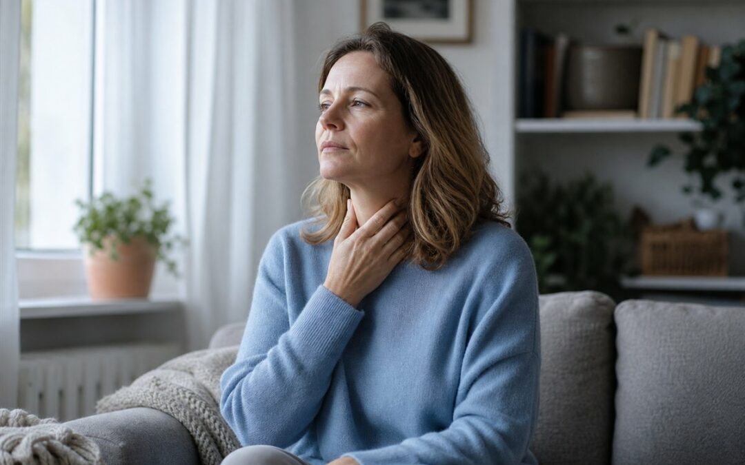 Boule dans la gorge et stress : Comprendre et soulager le “globus” anxieux